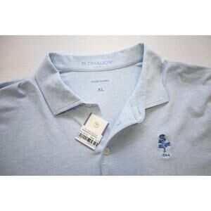 B Draddy USA Polo Pima Stretch Long Sleeve The Weston Golf Club Shirt Sz XL NWT
